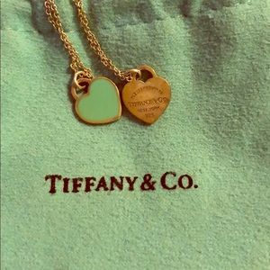 Double Heart Tiffany & Co. Necklace